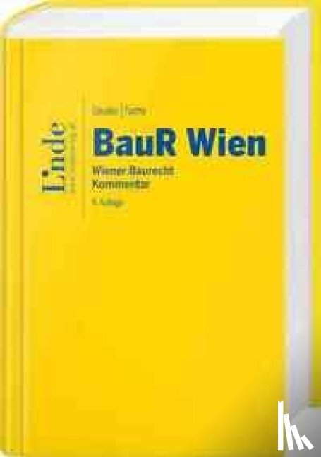 Geuder, Heinrich, Fuchs, Gerald - BauR Wien | Wiener Baurecht
