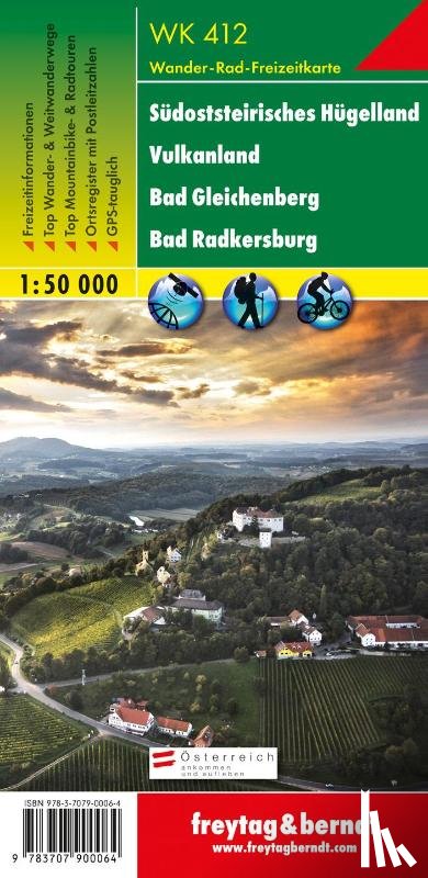  - Südoststeirisches Hügelland 1 : 50 000. WK 412