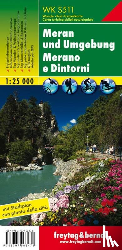  - Meran und Umgebung 1 : 25 000