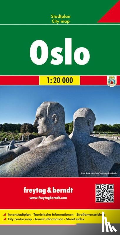  - Oslo 1 : 20 000. Stadtplan