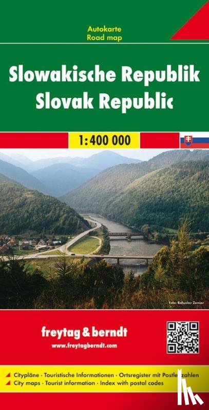  - Slowakische Republik 1 : 400 000. Autokarte