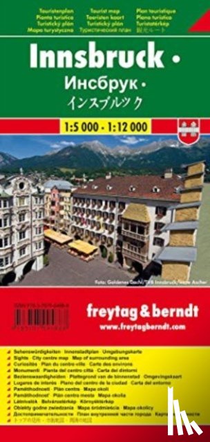  - Innsbruck Tourist Map 1:5 000 - 1:12 000