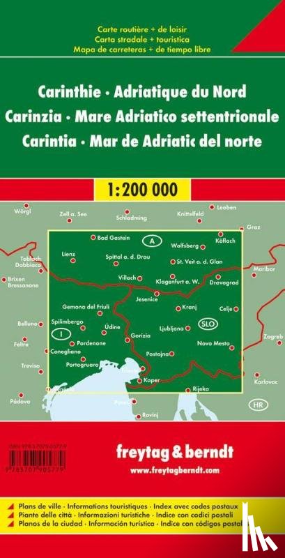  - Kärnten - Nördliche Adria 1 : 200 000