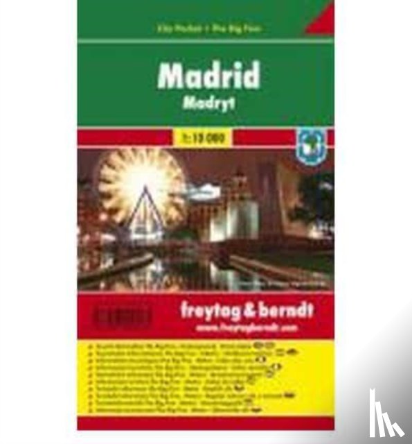  - Madrid City Pocket + the Big Five Waterproof 1:10 000