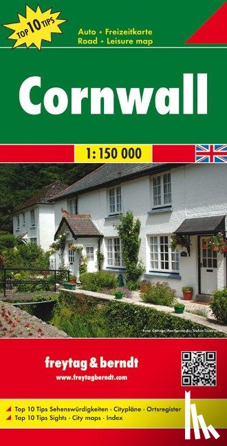  - Cornwall 1 : 150 000. Autokarte