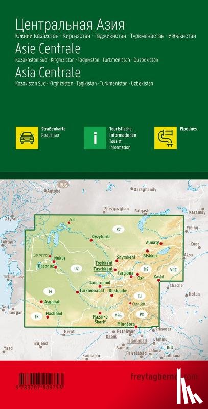  - F&B Centraal-Azië - Zuid-Kazachstan, Kirgizië, Tadzjikistan,Turkmenistan, Oezbekistan