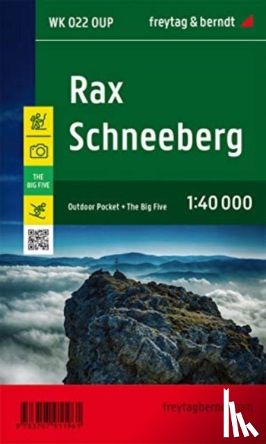  - Rax - Schneeberg Hiking + Leisure Map 1:40 000