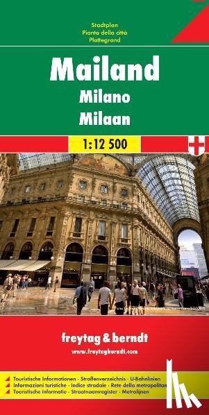  - Mailand Gesamtplan 1 : 12 500