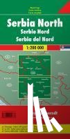  - Serbia North Road Map 1:200 000