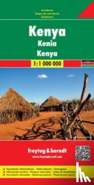  - Kenya Road Map 1:1 000 000
