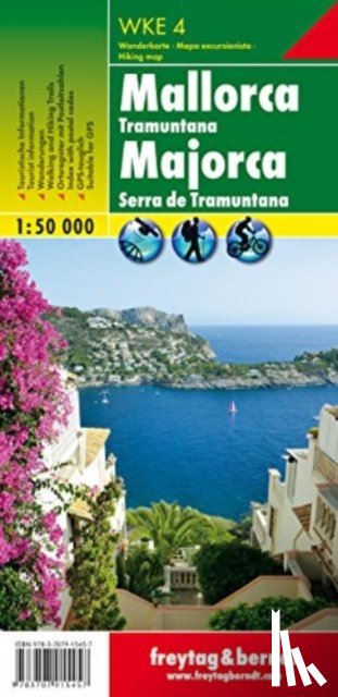  - Majorca - Serra De Tramuntana Hiking + Leisure Map 1:50 000