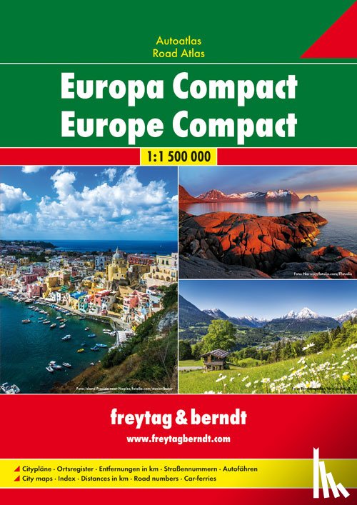  - F&B Wegenatlas Europa Compact