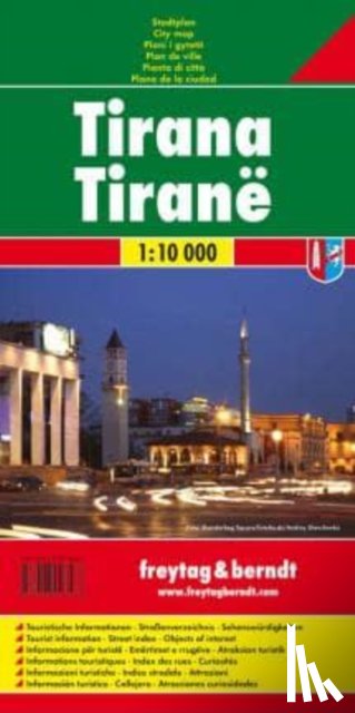  - Tirana Map 1:10.000