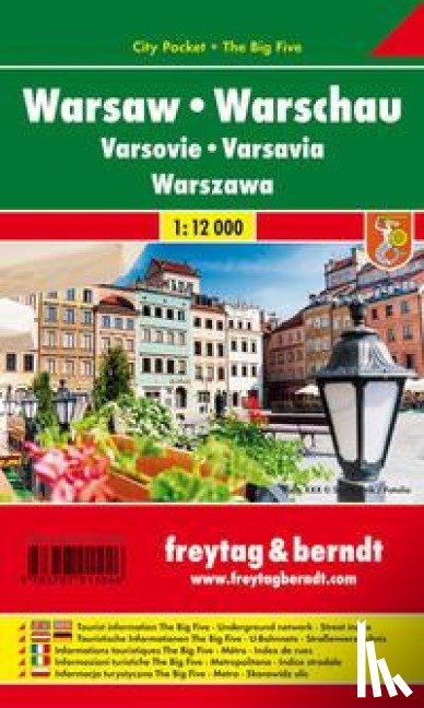  - Warsaw City Pocket + the Big Five Waterproof 1:12 000