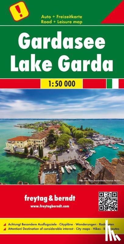  - Lake Garda Road Map 1:50 000