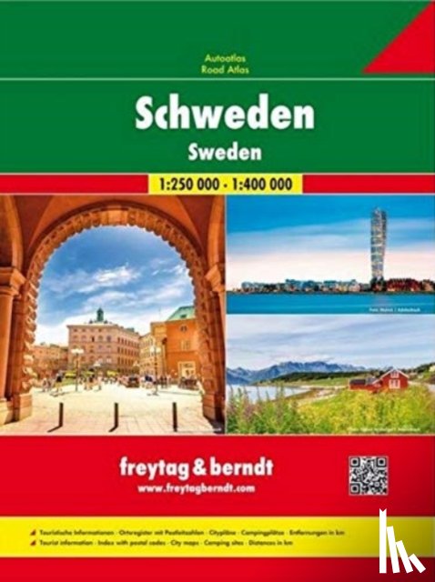  - Schweden - Autoatlas 1:250.000/1:400.000