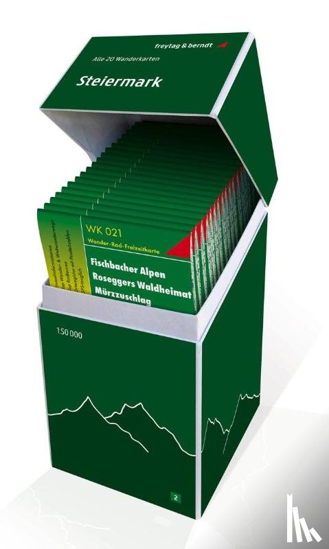  - Styria, hiking map set 1:50,000