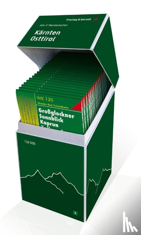  - Carinthia - East Tyrol, hiking map set 1:50,000