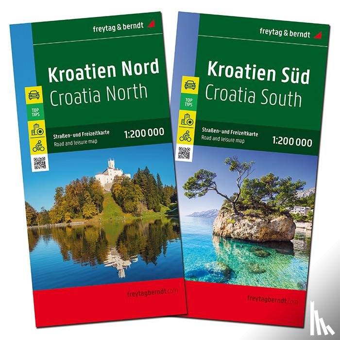 Freytag Berndt - Croatia North and South Map Pack
