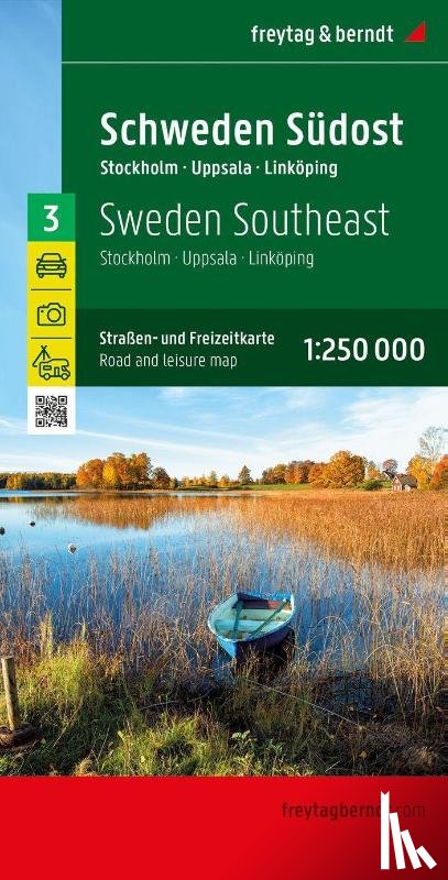 Freytag Berndt - Sweden Southeast 1:250,000