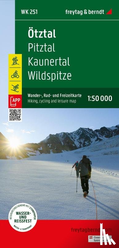  - Otztal Hiking, Cycling and Leisure Map