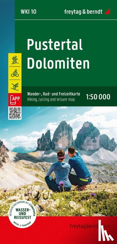  - Pustertal - Dolomites Hiking, Cycling & Leisure Map