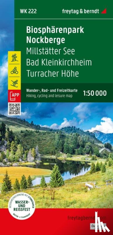  - Biospharenpark Nockberge Hiking, Cycling & Lesiure Map