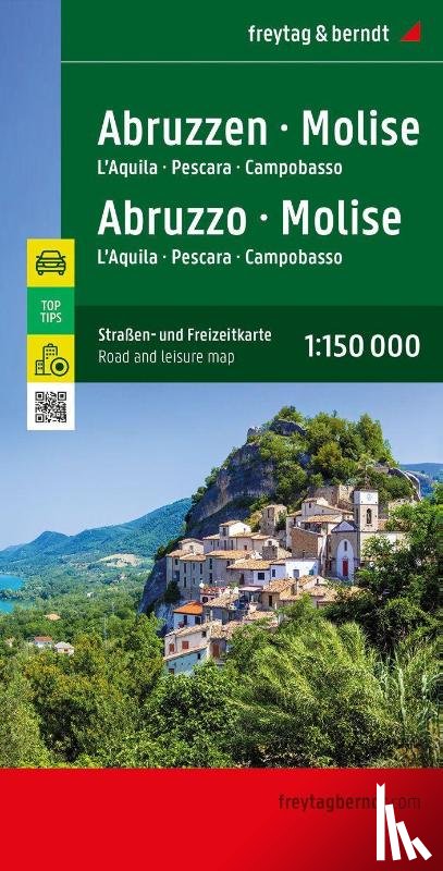  - Abruzzo - Molise - Road and leisure map