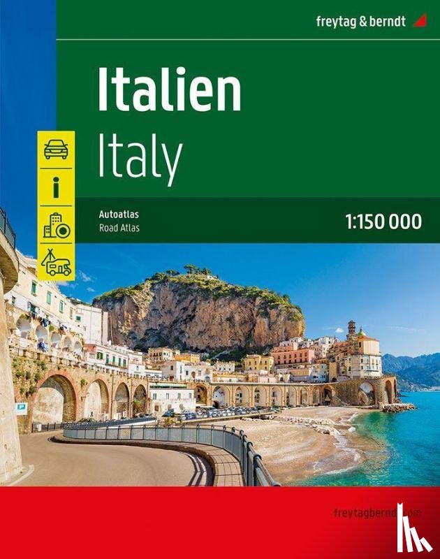 Freytag Berndt - Italy Road Atlas (1:150,000)