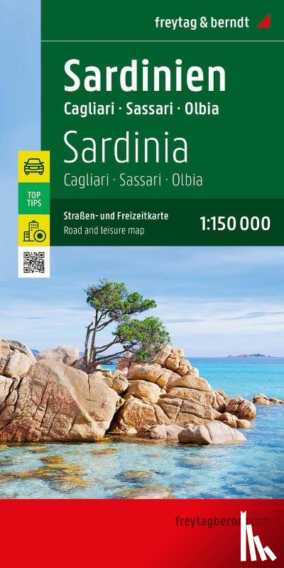  - Sardinia - Cagliari, Roadmap 1:150.000