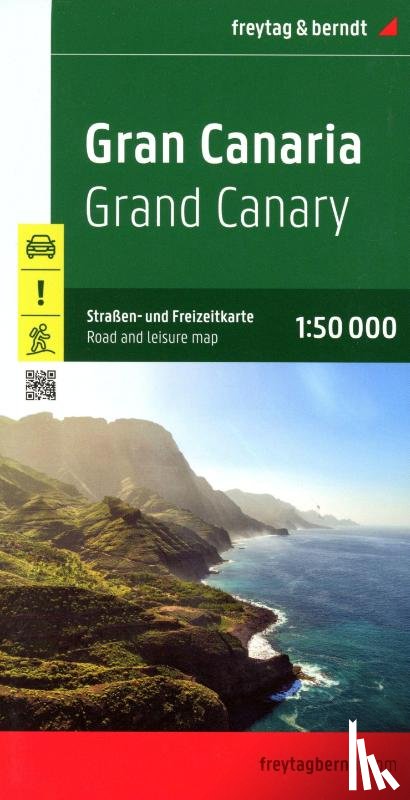  - Gran Canaria, road and leisure map 1:50,000, freytag & berndt