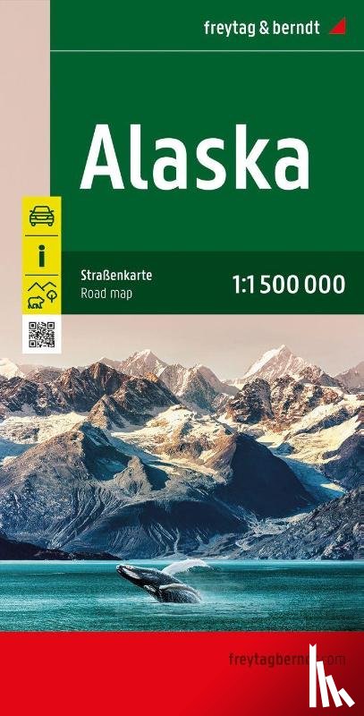 Freytag Berndt - Alaska Road map !:1,500,000