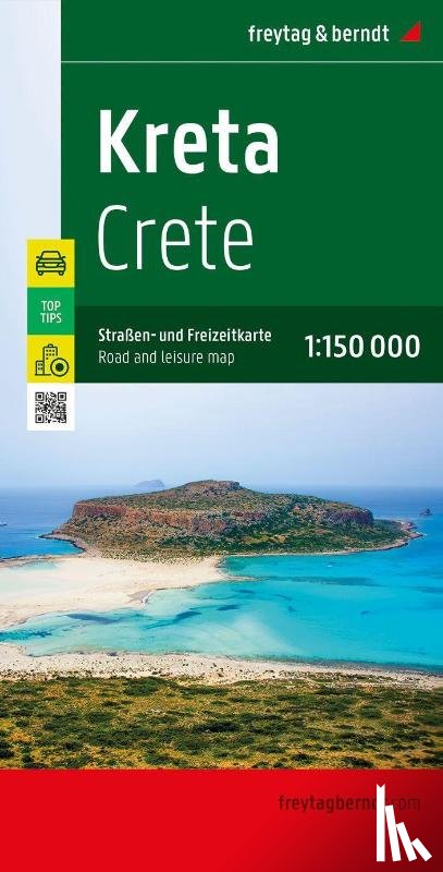 Freytag Berndt - Crete Road and Leisure Map 1:150,000