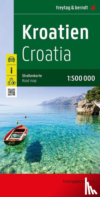  - Croatia Road Map 1:500,000