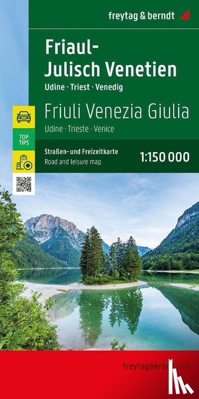  - Friuli-Venezia Giulia, road and leisure map 1:150,000, freytag & berndt