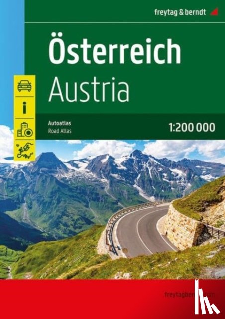 Freytag Berndt - Austria Road Atlas 1:200,000
