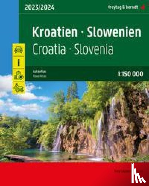  - Kroatien - Slowenien, Autoatlas 1:150.000, freytag & berndt