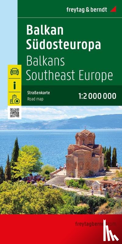  - Balkans - Europe Southeast Europe Road Map