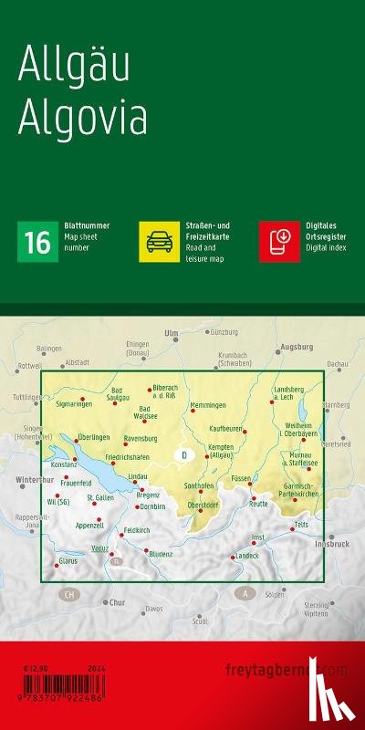  - Allgau Road and Leisure Map