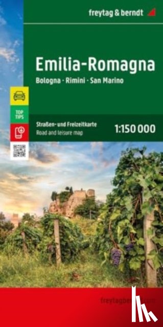  - Emilia-Romagna Road and Leisure Map