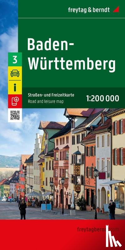  - Baden-Wuttemberg Road and Leisure Map
