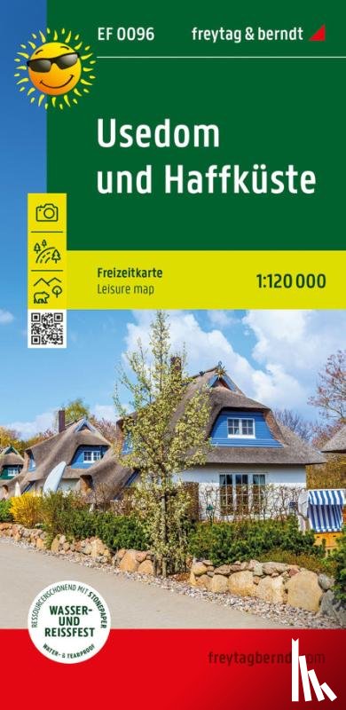  - Usedom and the Haff Coast Leisure Map 1:120,000