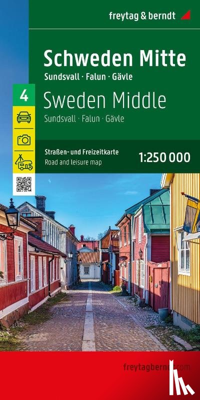  - Sweden Middle Road and Leisure Map