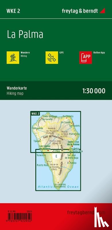  - La Palma Hiking Map