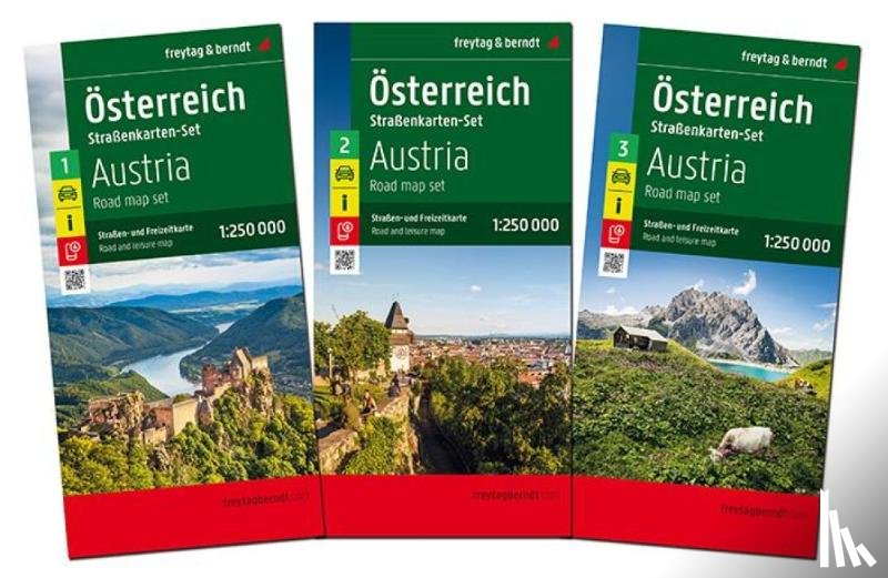  - Austria Road Map Pack 1:250,000
