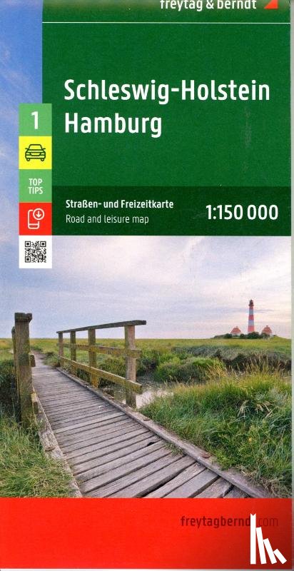  - Schleswig - Holstein Hamburg Road and Leisure Map
