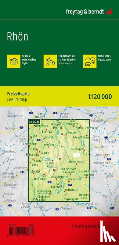  - Rhon Mountains Leisure Map
