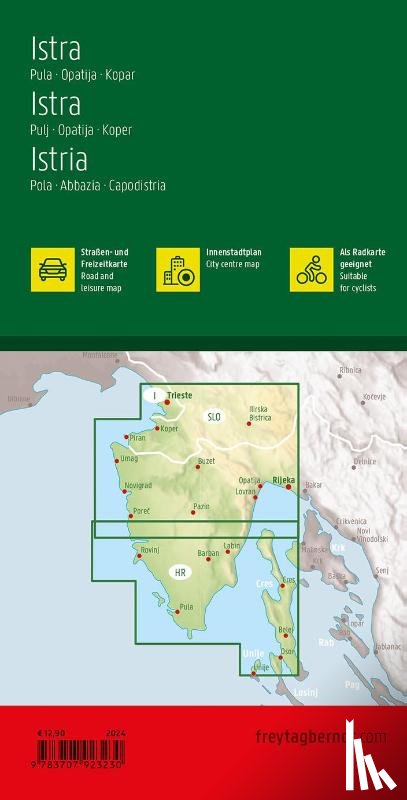  - Istria Road and Leisure Map