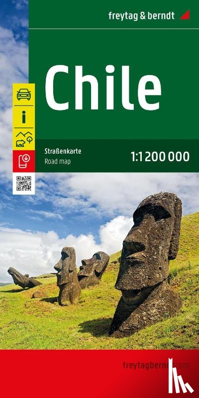  - Chile Road Map 1:1,200,000 scale