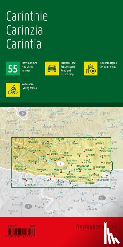  - Carinthia Road and Leisure Map